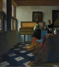 The Music Lesson, Johannes Vermeer