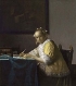 Woman Writing, Johannes Vermeer