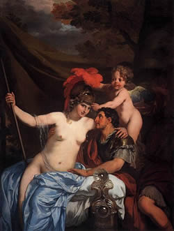 Gerard de Lairesse, Mars and Venus as Lovers