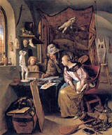 Jan Steen, The Drawing Lesson