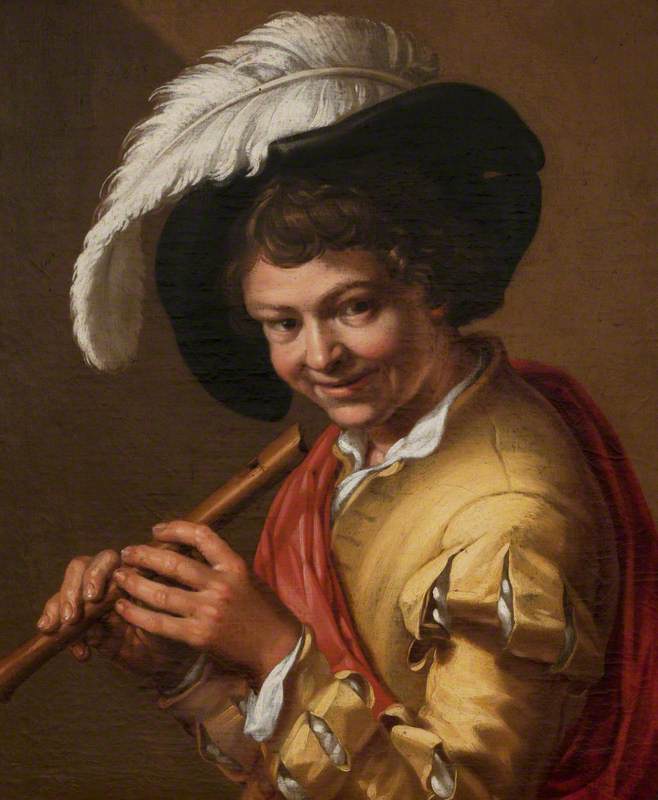 Abraham Bloemaert, Boy with a Flute