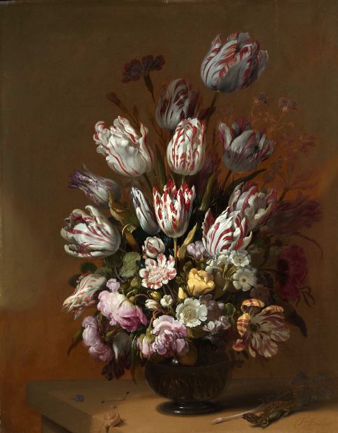 Still Life with Flowers, Hans Bollingier