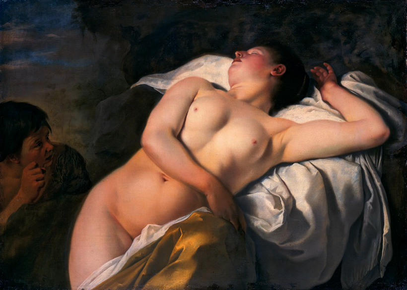 Jan Gerritszoon van Bronchorst, Sleeping Nymph and Shepherd