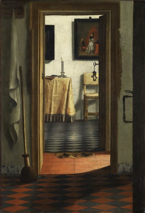 View of an Interior, Samuel van Hoogstraten