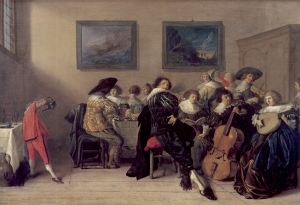 Company Dining and Making Music, Antonie Plalamedesz