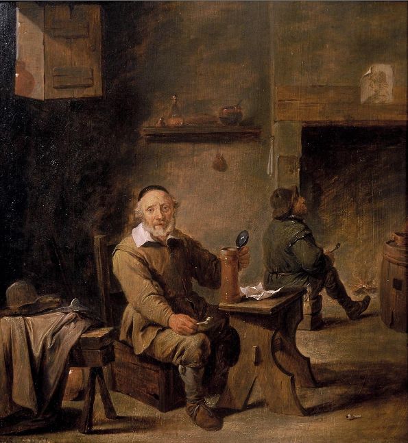David Teniers the Younger, Farmer in an Inn