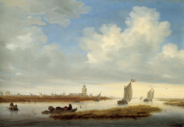 View of Deventer, SOlomon van Ruisdael