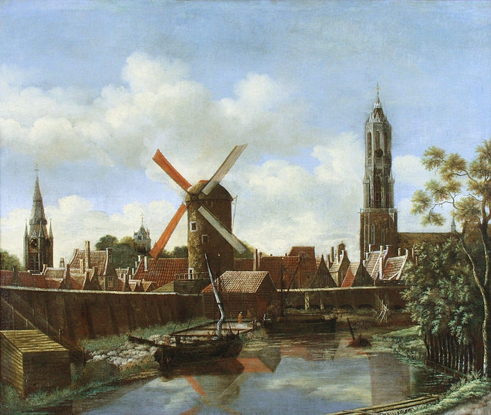 Harbor of Delft, Daniel Vosmaer