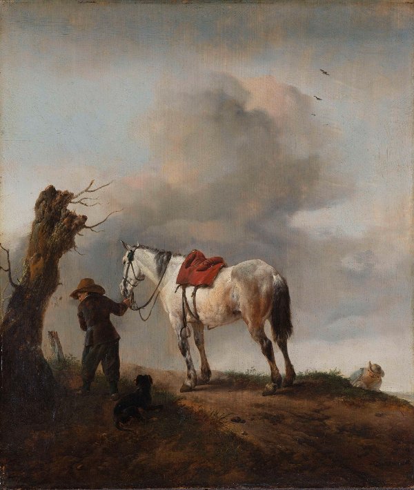 Philips Wouwermans, The White Horse