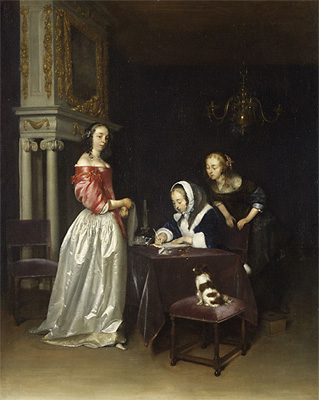 Curiosity, Gerrit ter Borch