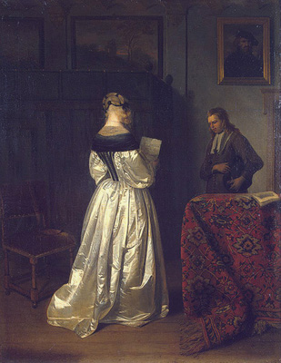 The Messenger , Gerrit ter Borch