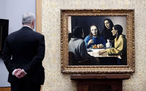 The Museum Boijmans Van Beuningen, with false Vermeer painting by Han van Meegeren