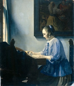 Woman Reading Music, Han van Meegeren