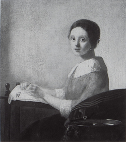 The Lacemaker erroneously attributed to Johannes Vermeer