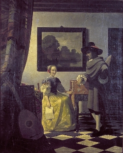 Gentleman and Lady, Han van Meegeren