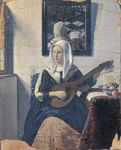 Woman Playing the Lute, Han van Meegeren