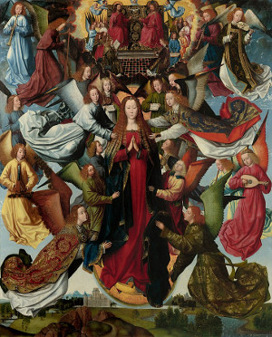Mary, Queen of Heavens, Master of the Legend of St Lucy