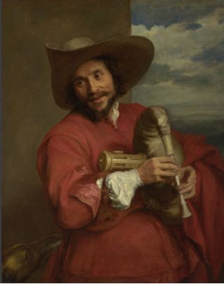 Portrait of François Langlois, Anthony van Dyck