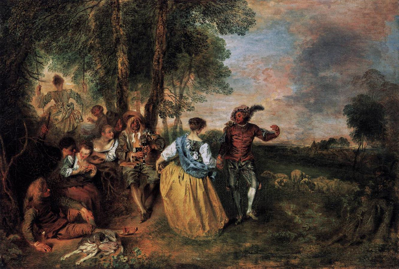 The Shepards, Jean-Antoine Watteau