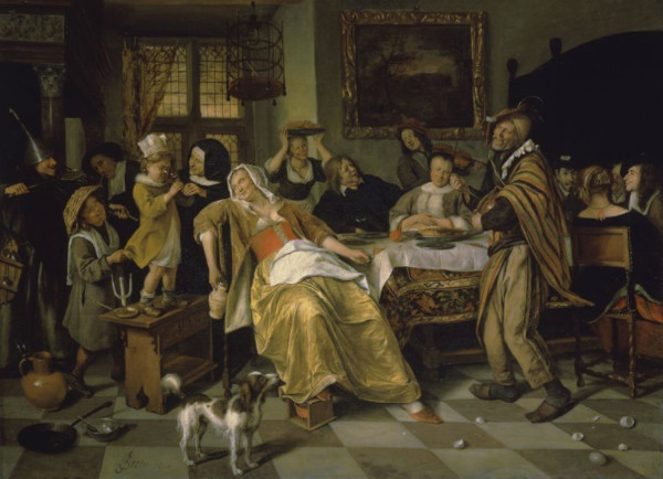 The Beanfest, Jan Steen