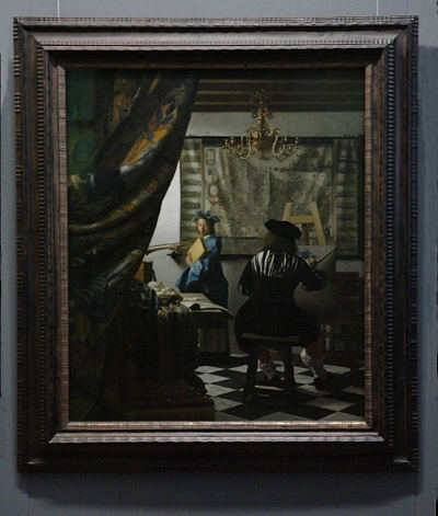 The Arty of Painting, Johannes Vermeer