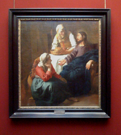 Christ in the House of Martha and Mary, Johannes Vermeer