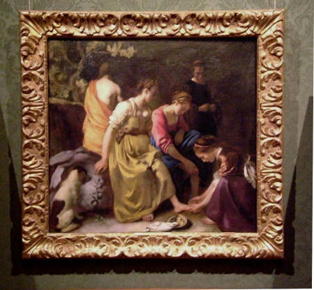 Diana and her Companions, Johannes Vermeer