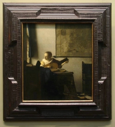 Woman with a Lute, Johannes Vermeer
