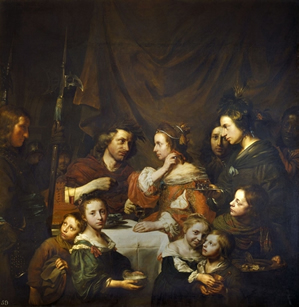The Banquet of Cleopatra, De Bray
