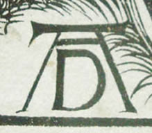 monogram of Albrecht Durer