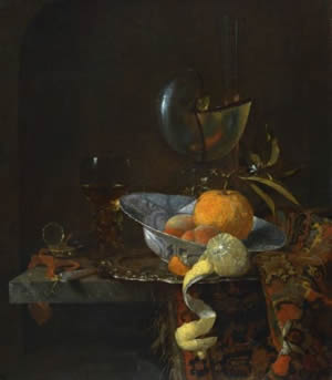 Still-Life with a Nautilus Cup, WIllem Kalf