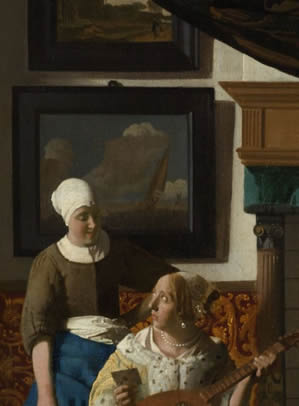 The Love Letter, Johannes Vermeer