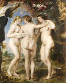 The Three Graces, RUbens