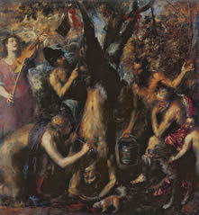 Flaying of Marsyas, Titian