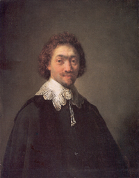 Portrait of maurits Huygens, Rembrandt van Rijn