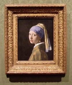 Girl with a pearl Earring, Johannes Vermeer
