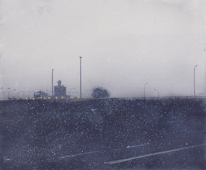 Snow on Queens Bridge, Jonathan Janson