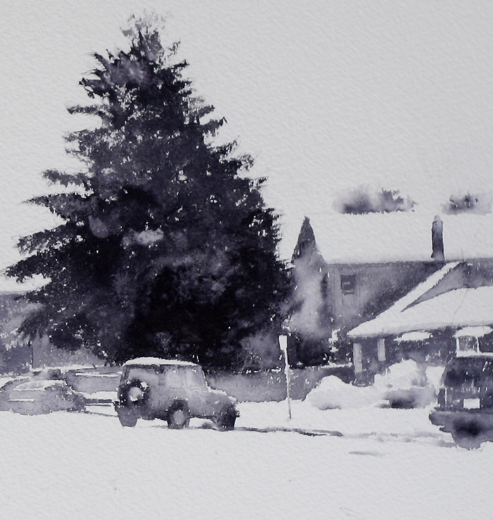 Snow on Marysville, Jonathan Janson