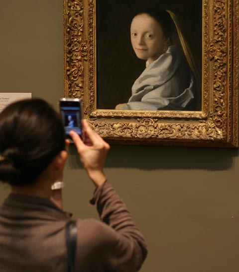 Woman and Vermeer