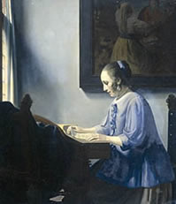 Woman Reading Music, Han van Meegeren