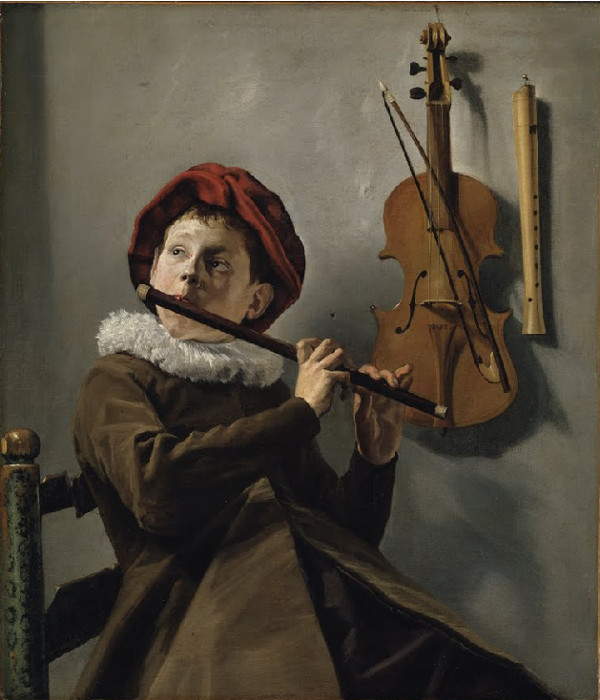 A Boy Playing a Lute, Judith Jansdr. Leyster