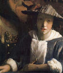 Girl with a Flute, Johannes Vermeer
