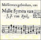 Jacob van Eyck, Malle Symen