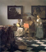 The Concert, Johannes Vermeer