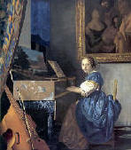 A lady at a Virginal, Johannes Vermeer