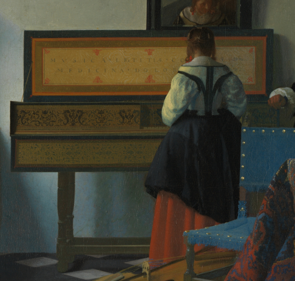 The Music Lesson, Johnnes Vermeer