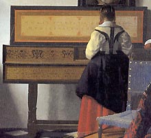 The Music lesson, Johannes Vermeer