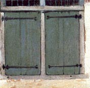 detail of vermeer's Little Street