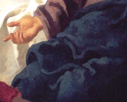 indigo in Vermeer's painting
