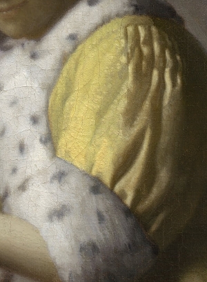 lead-tin yellow in Vermeer's painting